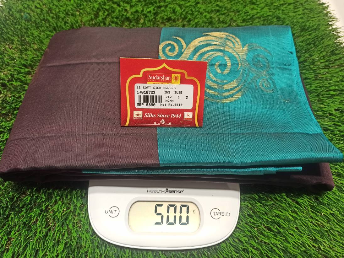 Pure Kanchipuram Silk Saree.