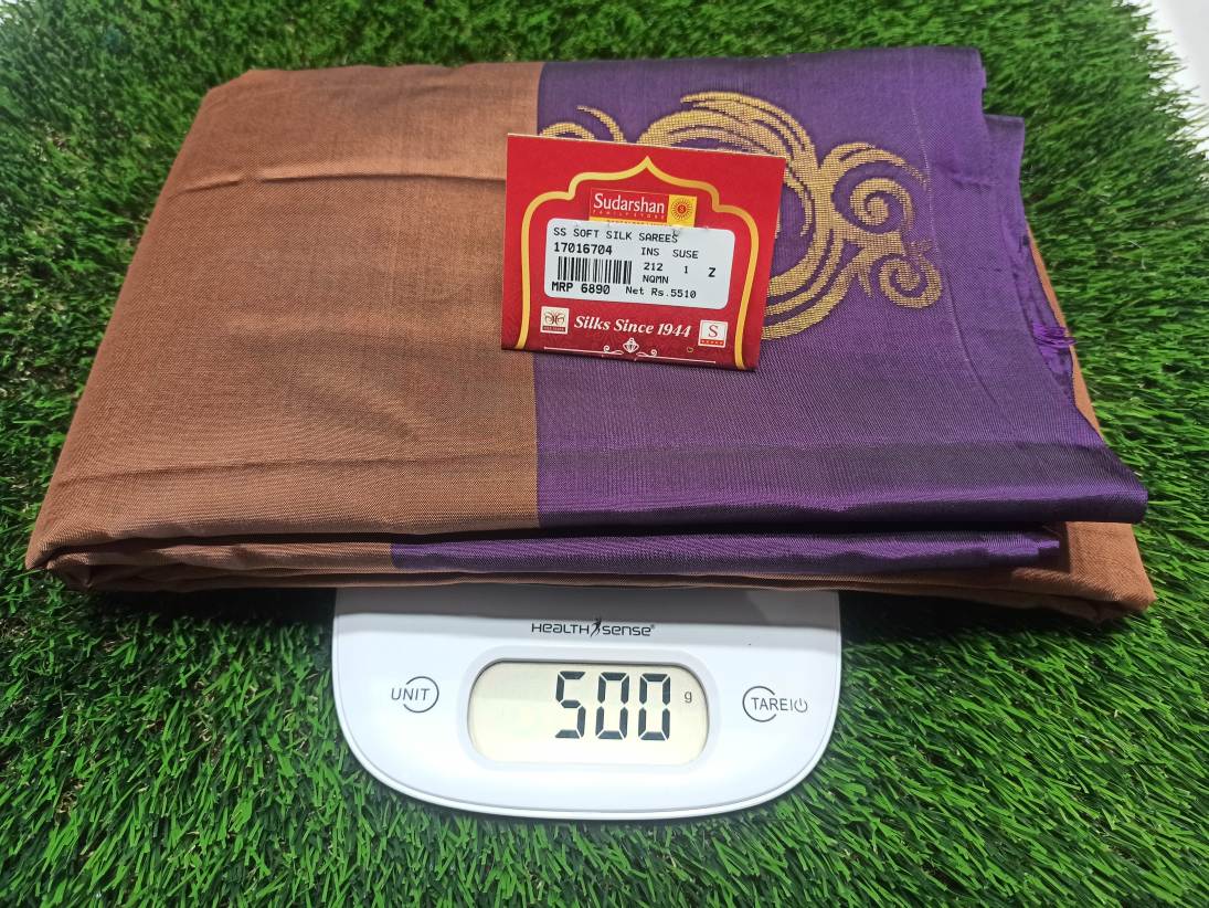 Pure Kanchipuram Silk Saree.