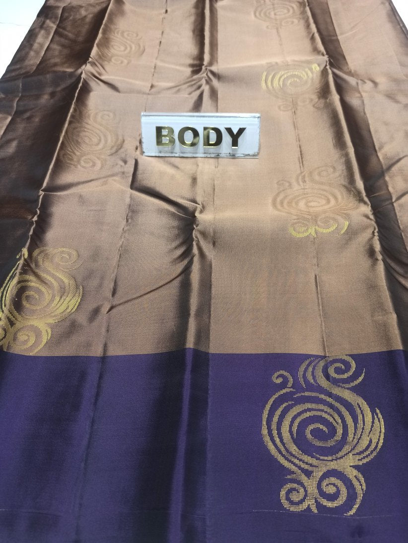 Pure Kanchipuram Silk Saree.