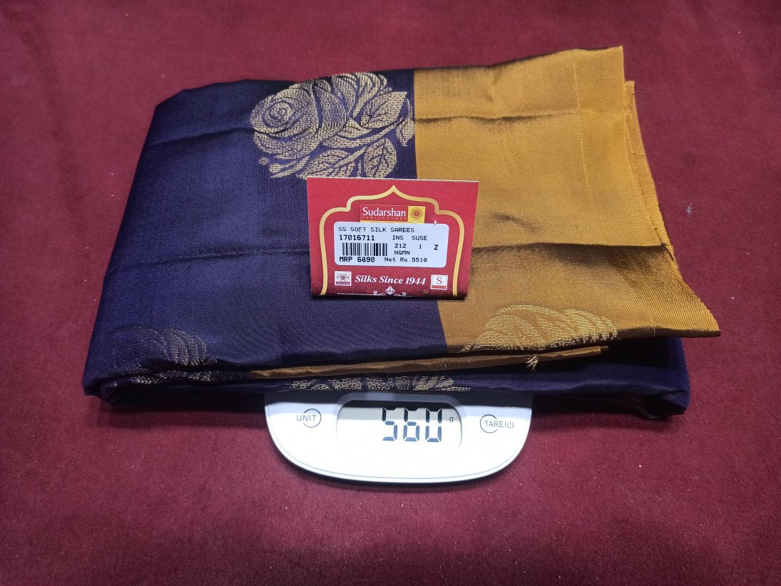 Pure Kanchipuram Silk Saree.