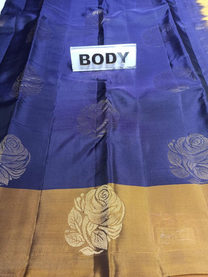 Pure Kanchipuram Silk Saree.