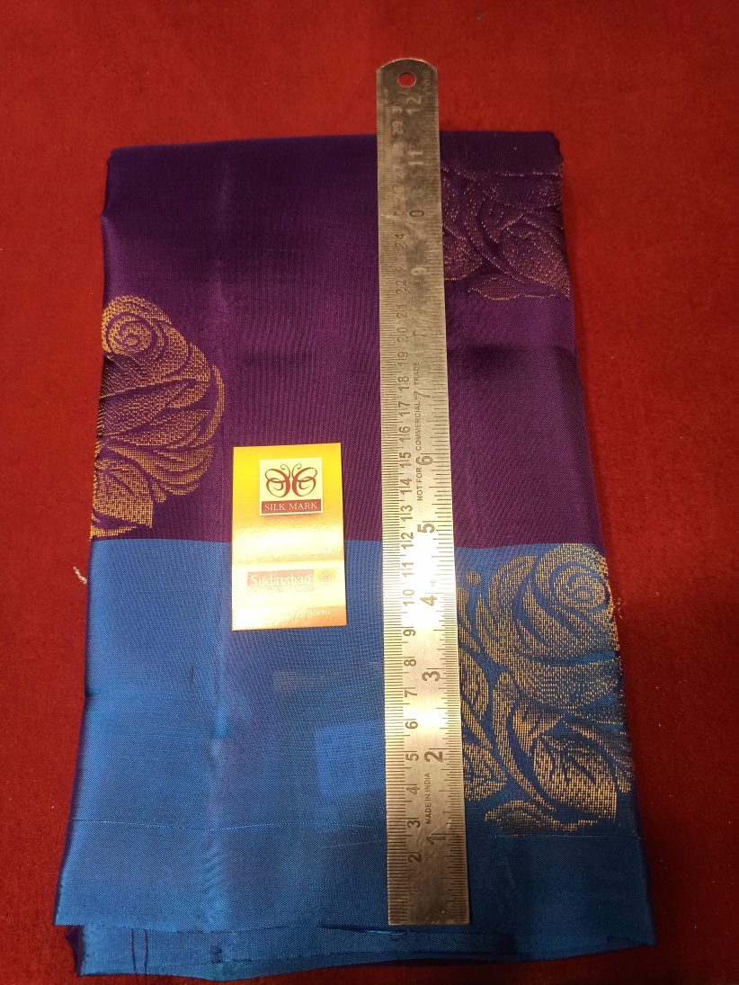 Pure Kanchipuram Silk Saree.