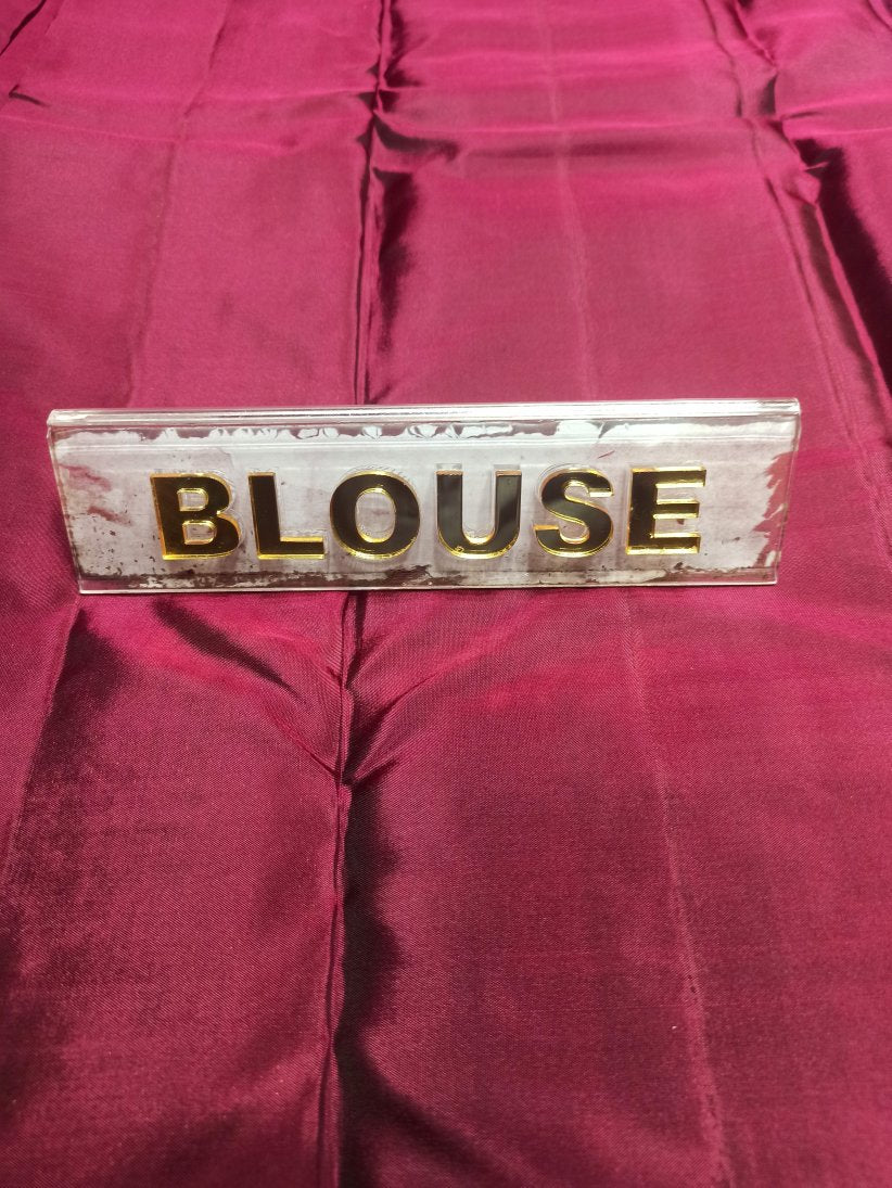 Pure Kanchipuram Silk Saree.