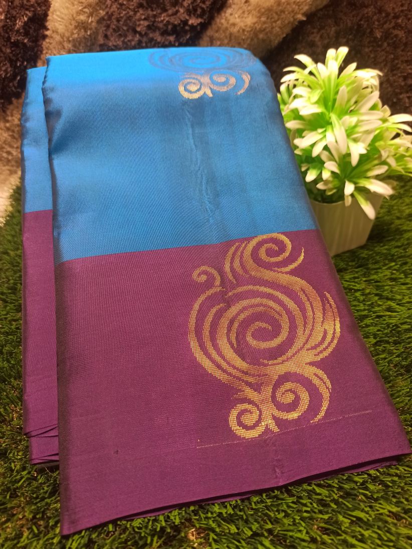 Pure Kanchipuram Silk Saree.