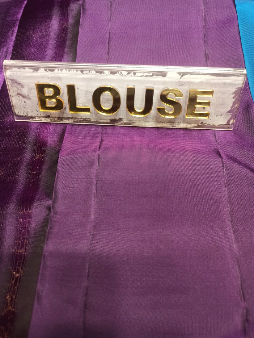 Pure Kanchipuram Silk Saree.