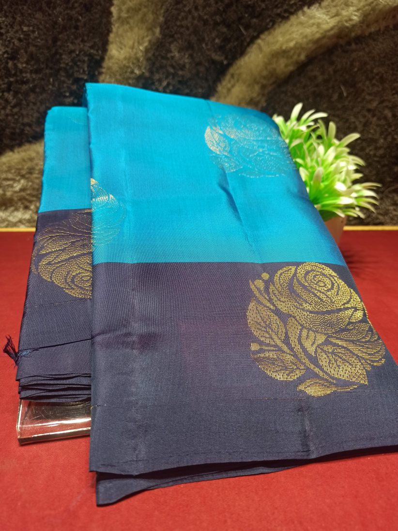 Pure Kanchipuram Silk Saree.