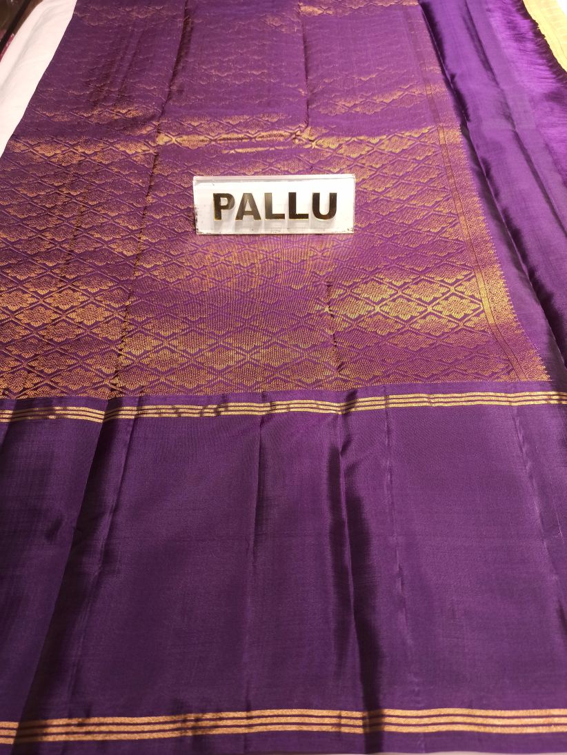 Pure Kanchipuram Silk Saree.