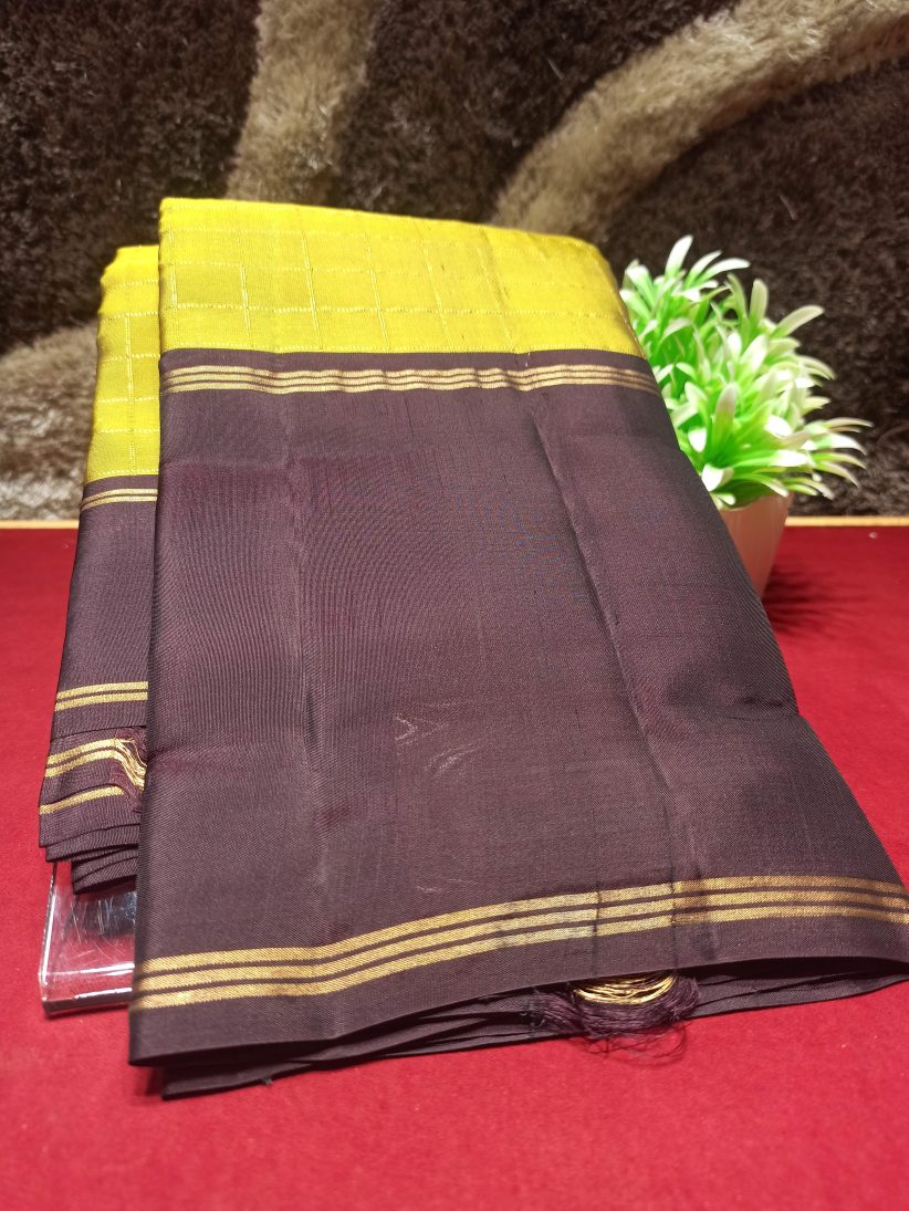 Pure Kanchipuram Silk Saree.