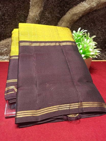 Pure Kanchipuram Silk Saree.