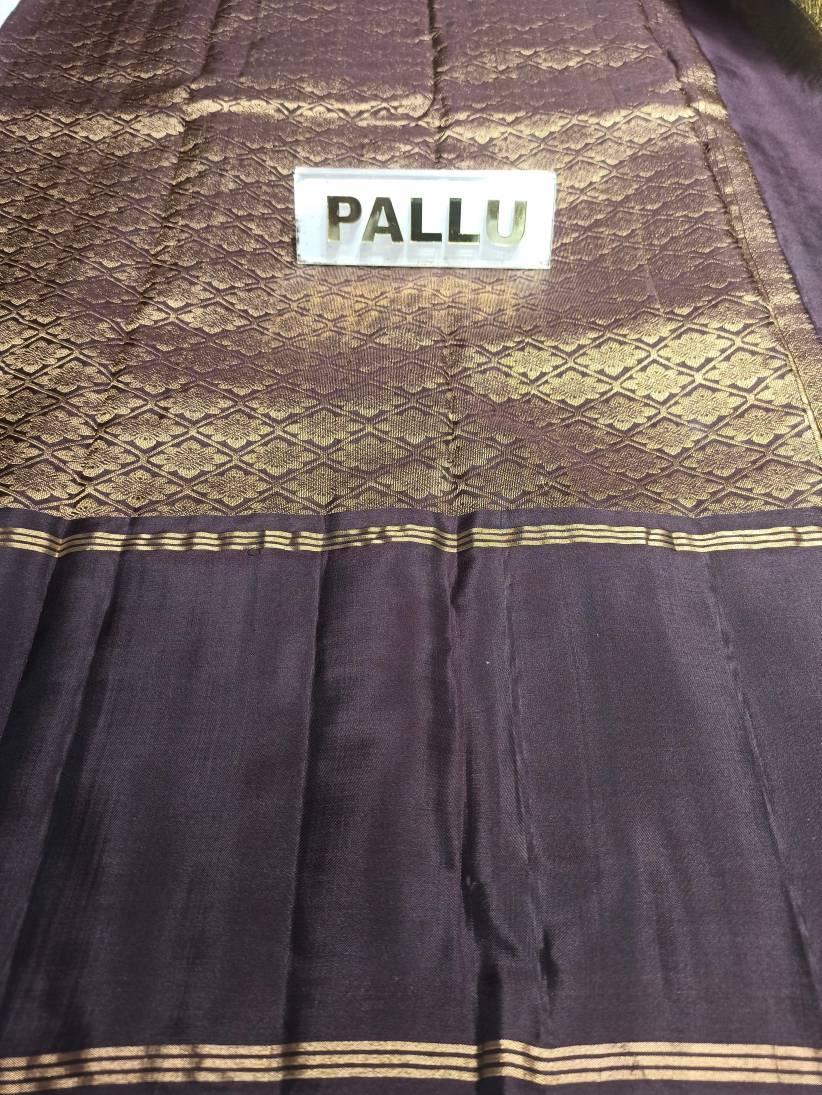 Pure Kanchipuram Silk Saree.