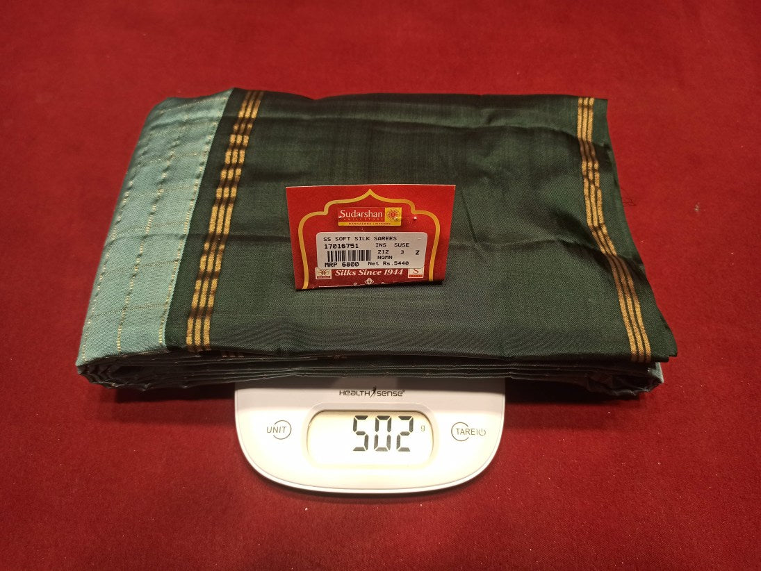 Pure Kanchipuram Silk Saree.