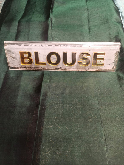 Pure Kanchipuram Silk Saree.