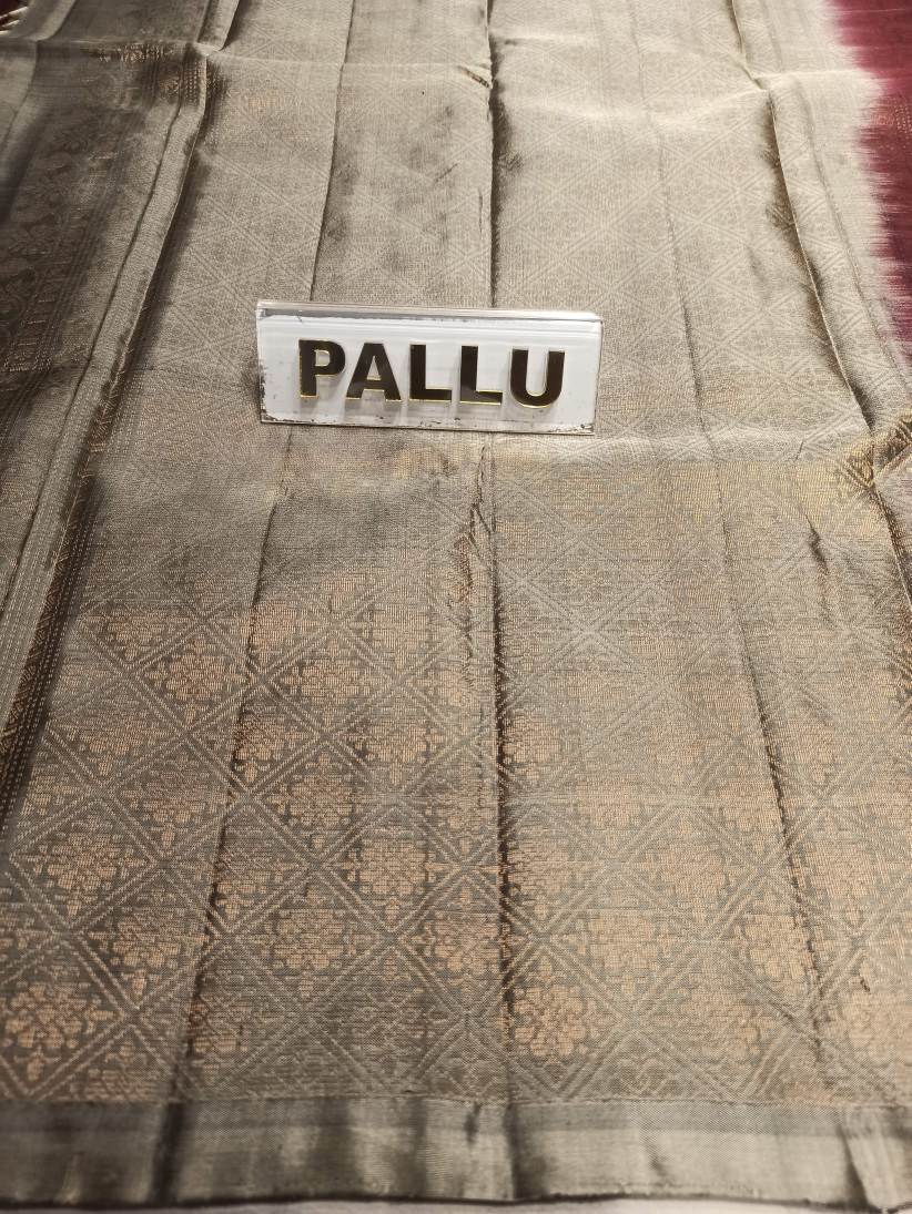 Pure Kanchipuram Silk Saree.