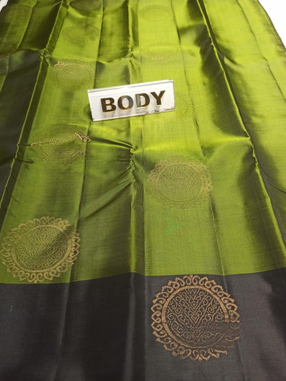 Pure Kanchipuram Silk Saree.