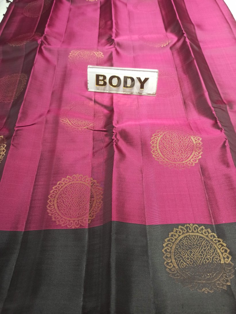 Pure Kanchipuram Silk Saree.