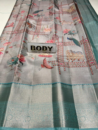 Kanchi Mix Silk Saree