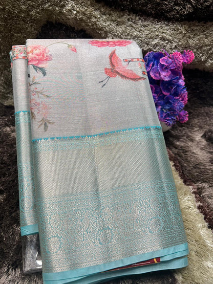 Kanchi Mix Silk Saree