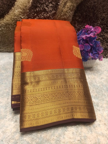 Pure Kanchipuram Silk Saree.