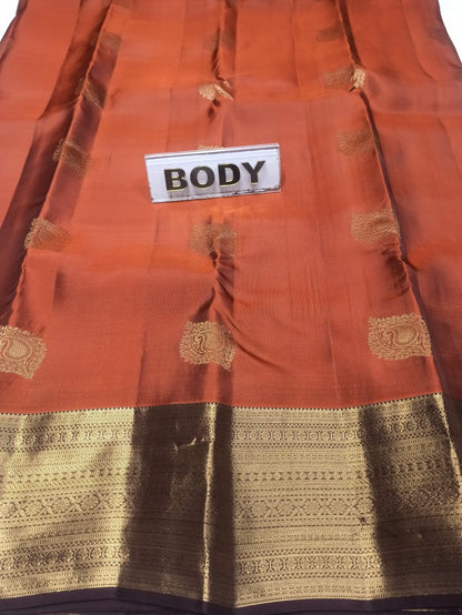 Pure Kanchipuram Silk Saree.
