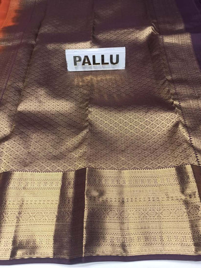 Pure Kanchipuram Silk Saree.