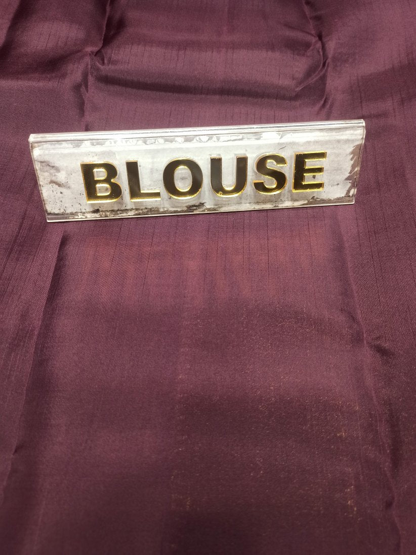 Pure Kanchipuram Silk Saree.