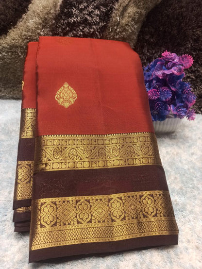 Pure Kanchipuram Silk Saree.