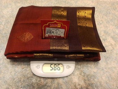 Pure Kanchipuram Silk Saree.