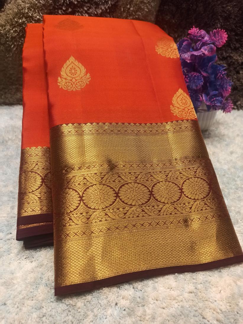 Pure Kanchipuram Silk Saree.