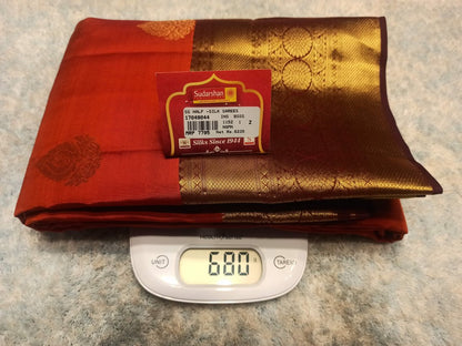 Pure Kanchipuram Silk Saree.