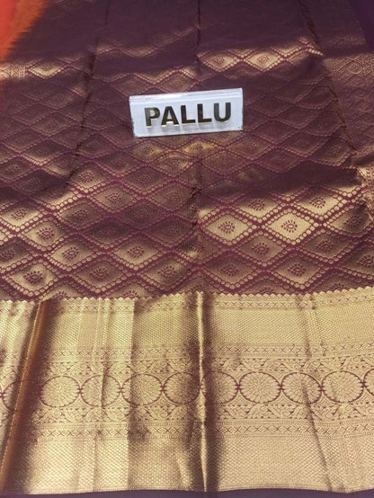 Pure Kanchipuram Silk Saree.