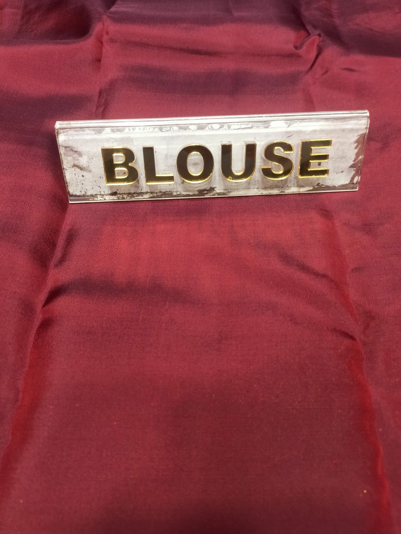 Pure Kanchipuram Silk Saree.