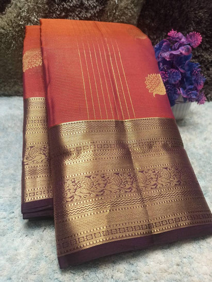 Pure Kanchipuram Silk Saree.