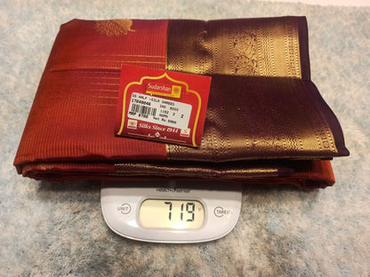 Pure Kanchipuram Silk Saree.