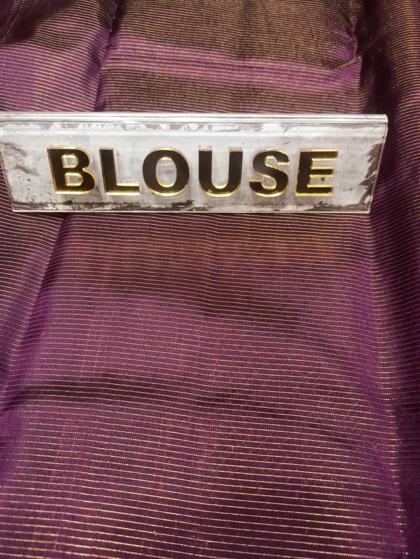 Pure Kanchipuram Silk Saree.