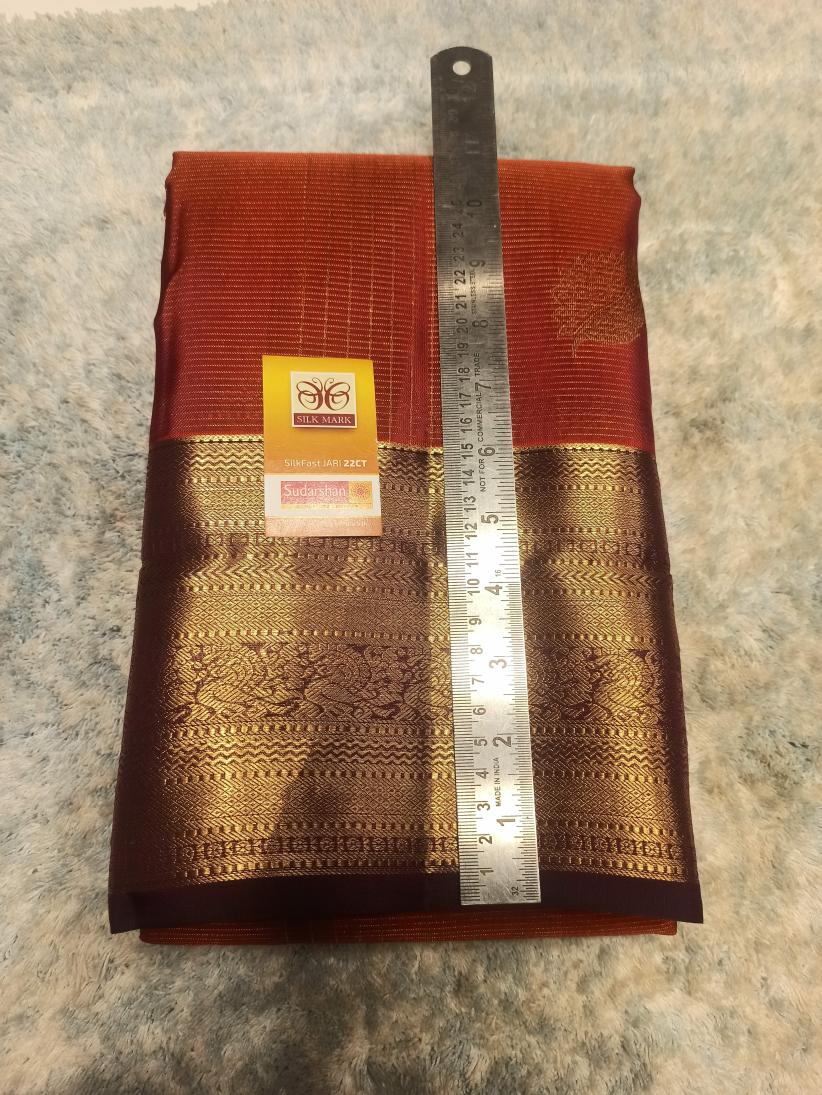 Pure Kanchipuram Silk Saree.