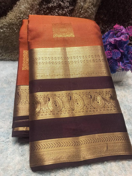 Pure Kanchipuram Silk Saree.