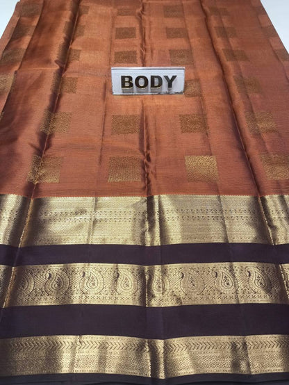 Pure Kanchipuram Silk Saree.