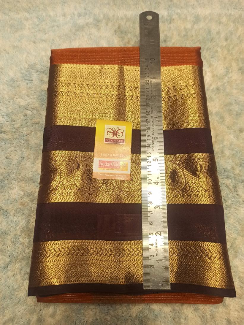 Pure Kanchipuram Silk Saree.