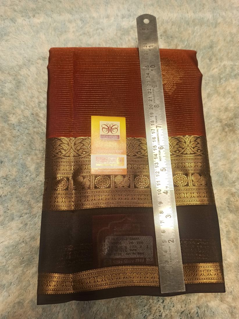 Pure Kanchipuram Silk Saree.