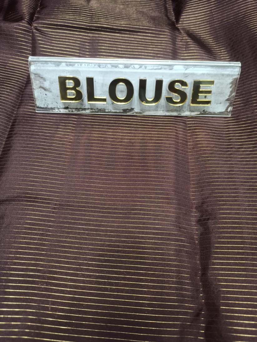 Pure Kanchipuram Silk Saree.