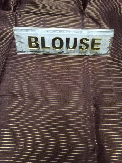 Pure Kanchipuram Silk Saree.