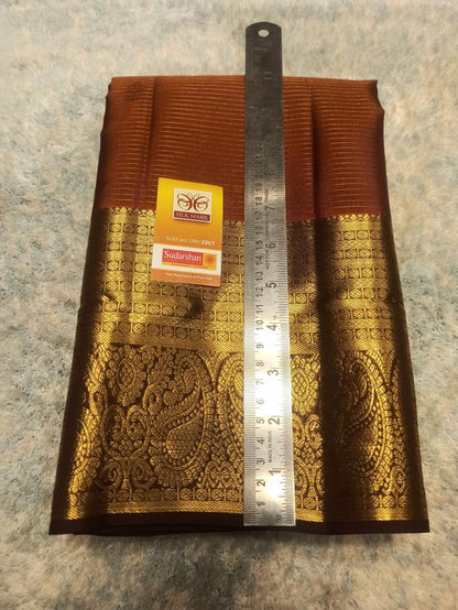 Pure Kanchipuram Silk Saree.