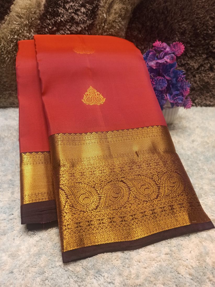 Pure Kanchipuram Silk Saree.