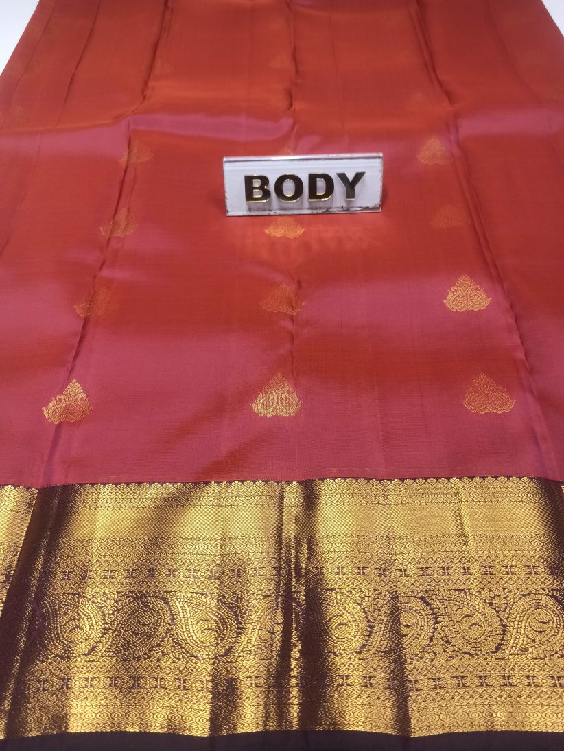 Pure Kanchipuram Silk Saree.