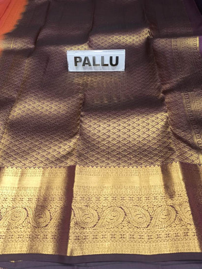 Pure Kanchipuram Silk Saree.