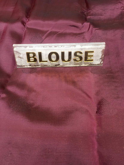 Pure Kanchipuram Silk Saree.