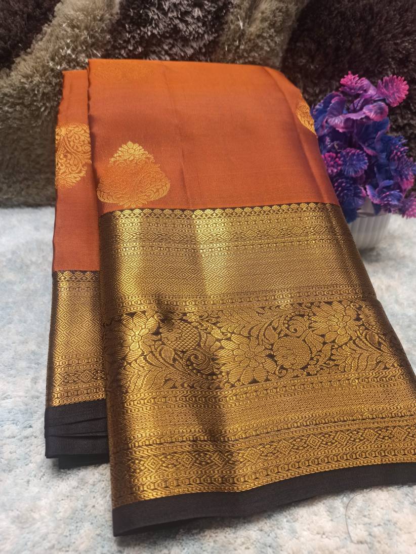 Pure Kanchipuram Silk Saree.