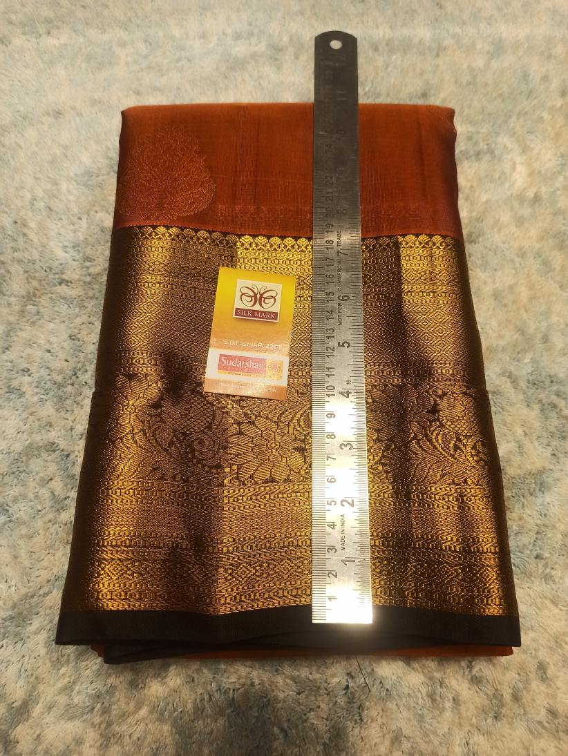 Pure Kanchipuram Silk Saree.