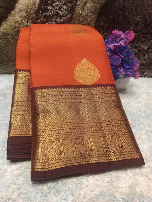 Pure Kanchipuram Silk Saree.