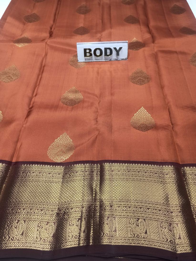 Pure Kanchipuram Silk Saree.